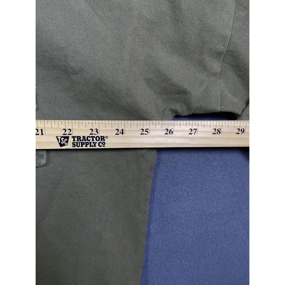 Umgee Women's Olive Green Army Military Button Up Frayed Hem Jacket, Size 2XLT - Picture 9 of 15